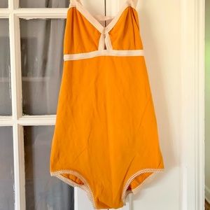 Solstice Intimates marigold bodysuit